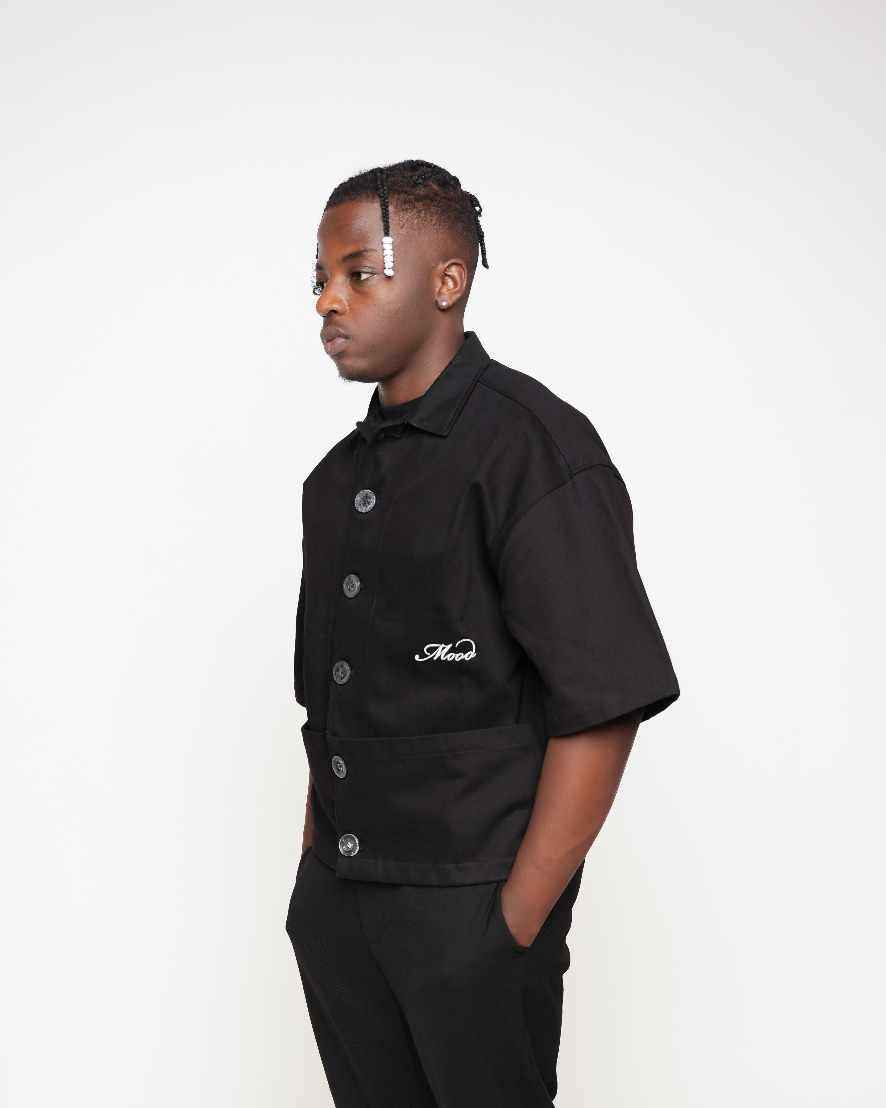 MOOD SCRIPT BOWLING SHIRT
