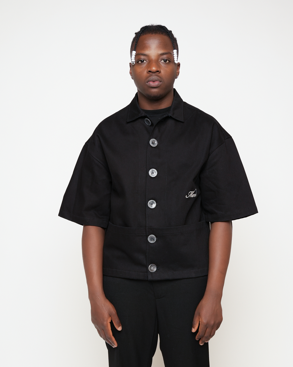 MOOD SCRIPT BOWLING SHIRT