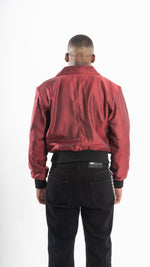 REVERSE WOOL BOMBER