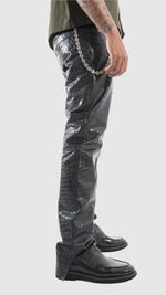 CROC SKIN WORKER PANT