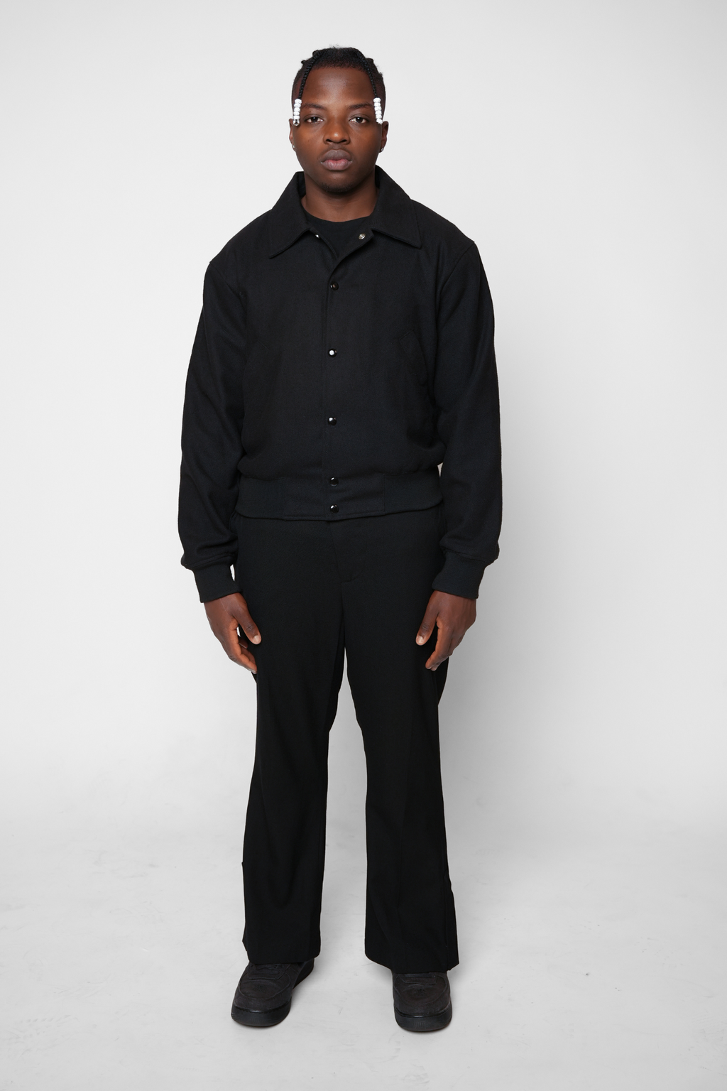 WOOL TROUSERS