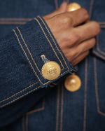 ROYAL RAW COTTON JEAN JACKET