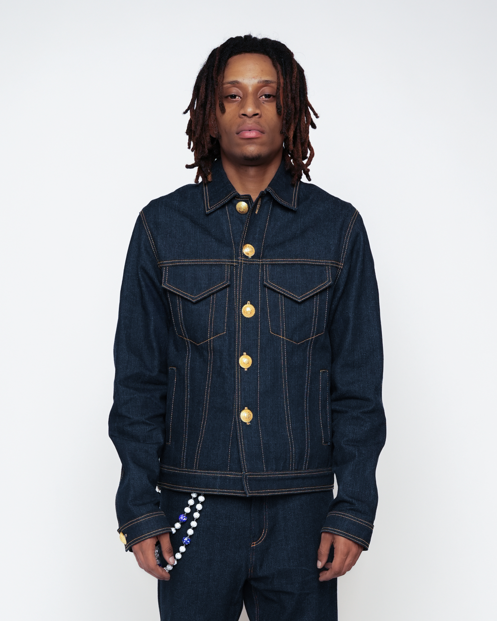 ROYAL RAW COTTON JEAN JACKET