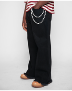 MOOD BLACK FLARE DENIM