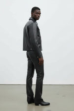 CROC SKIN WORKER JACKET